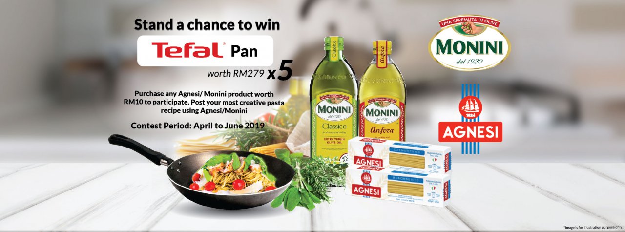 STAND A CHANCE TO WIN TEFAL PAN WORTH RM279
